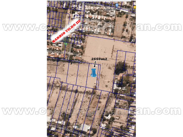 Súper Oferta Terreno De 2660m2 Aprox Excelente Ubicacion. Inmediaciones Barrio Vildo Iii 🤚🤚