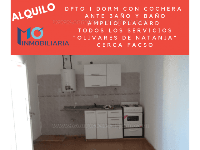 "olivares De Natania" 1 Dorm Con Cochera