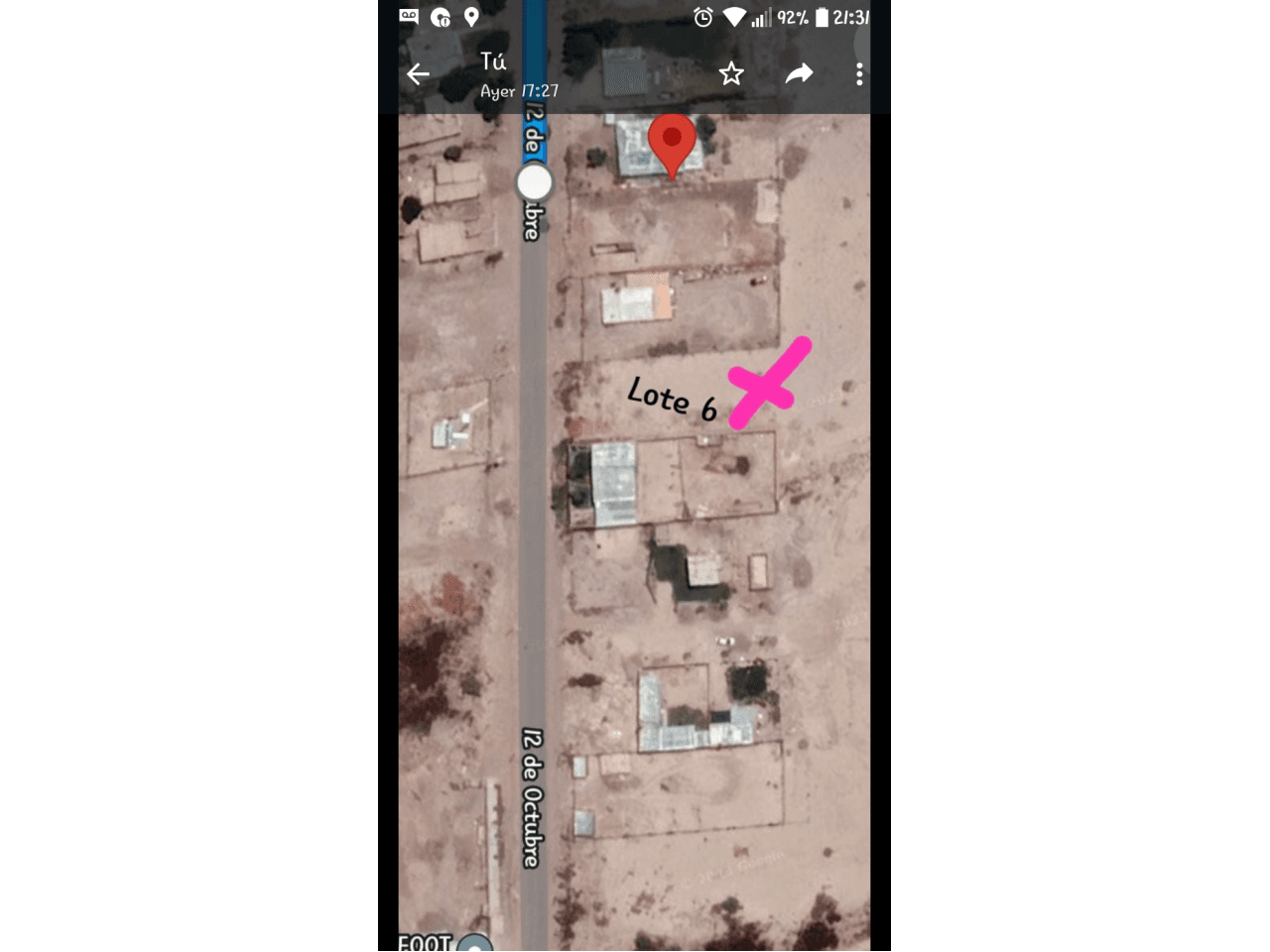 Vendo Lote De 1000 M2 En Santa Lucia. Escucho Ofertas