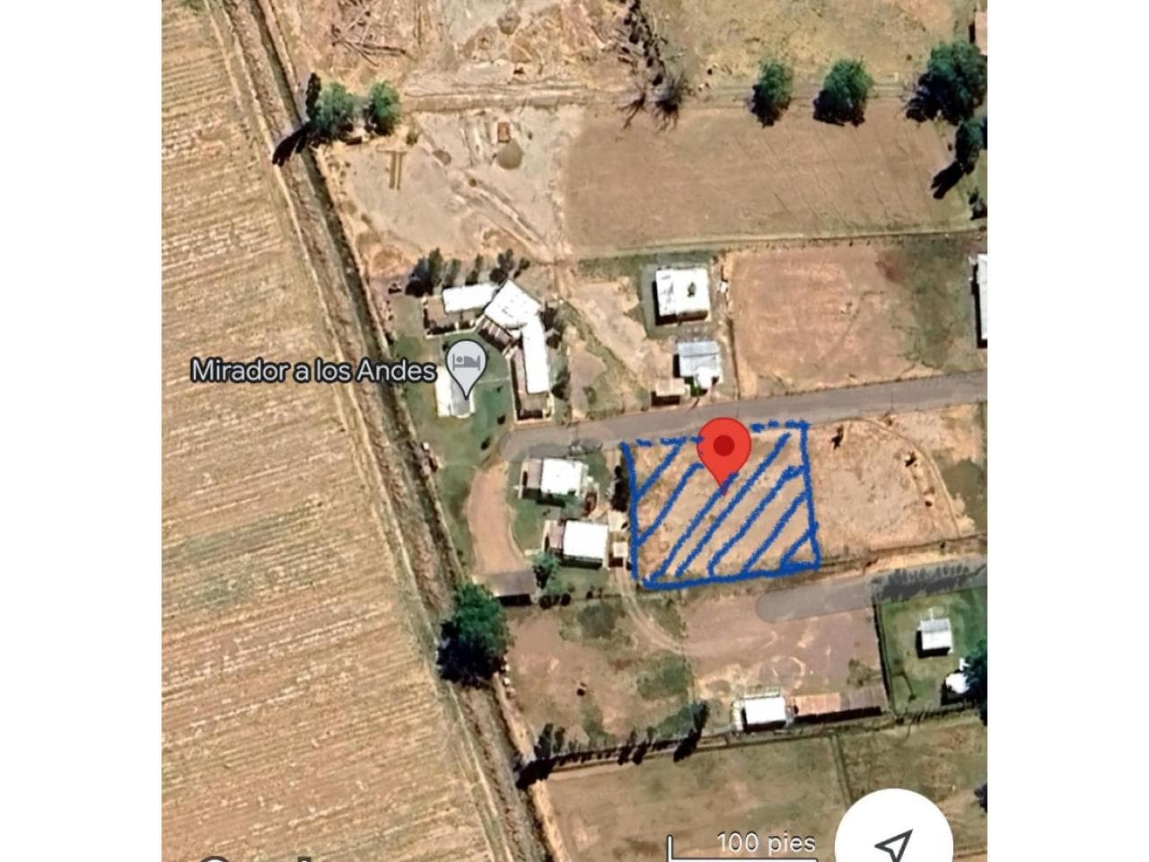 Terreno En Barreal. Excelente Ubicación. Zona Residencial. Vista A La Cordillera. Calingasta