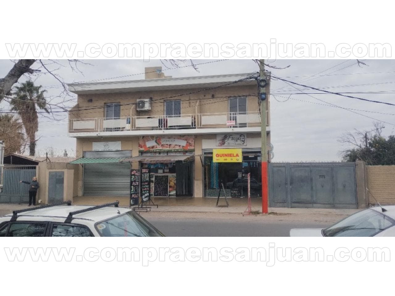 Alquilo Departamento  En Planta Alta, De 1 Dormitorio Buena Ubicación, Chimbas