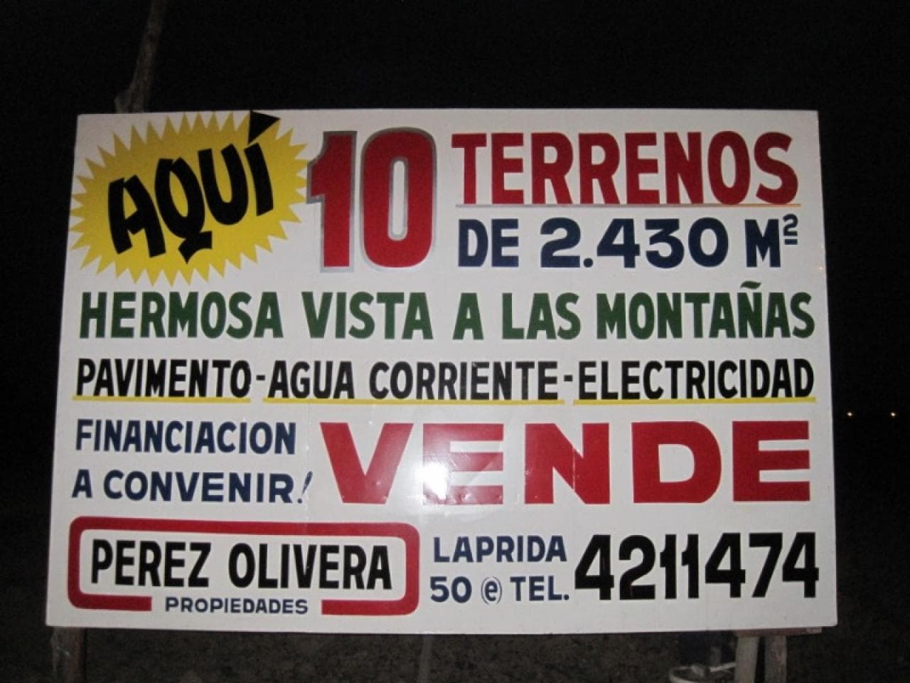 Lemos Y Calle 9 Lotes De 2400 M2, Pocito