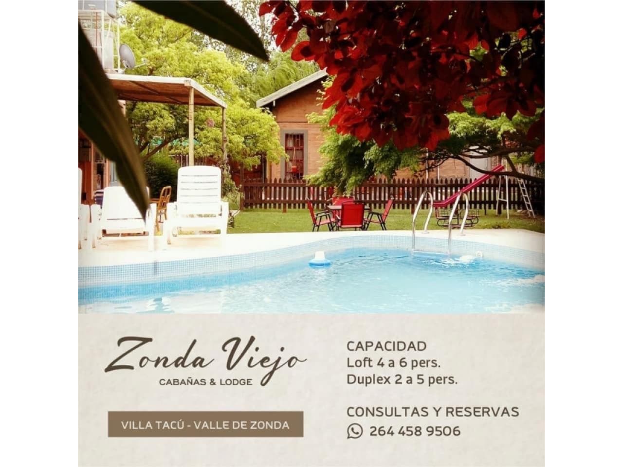 Villa Tacu ,zonda Alquiler De 2 Cabañas Totalmente Privadas Ecoposada Zonda Viejo