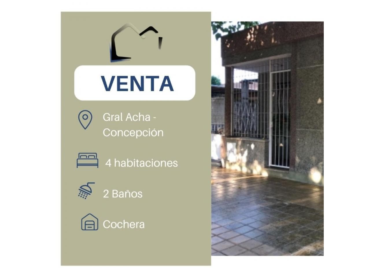 Casa, 4 Dormitorios, Sobre Gral Acha, Capital