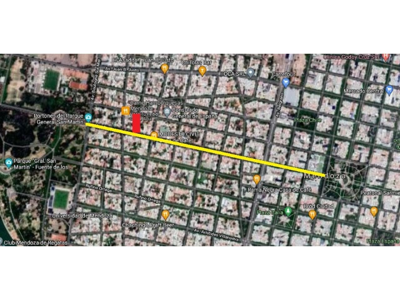 Importante Terreno De 1486m2 Sobre Av. Emilio Civit, Mendoza