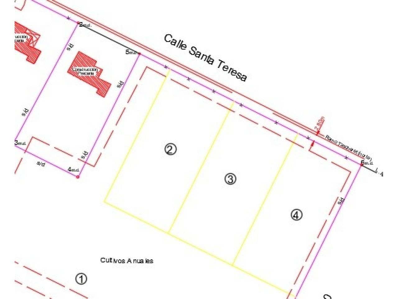 Lote De 2000 M2 En Colonia Rodas.
