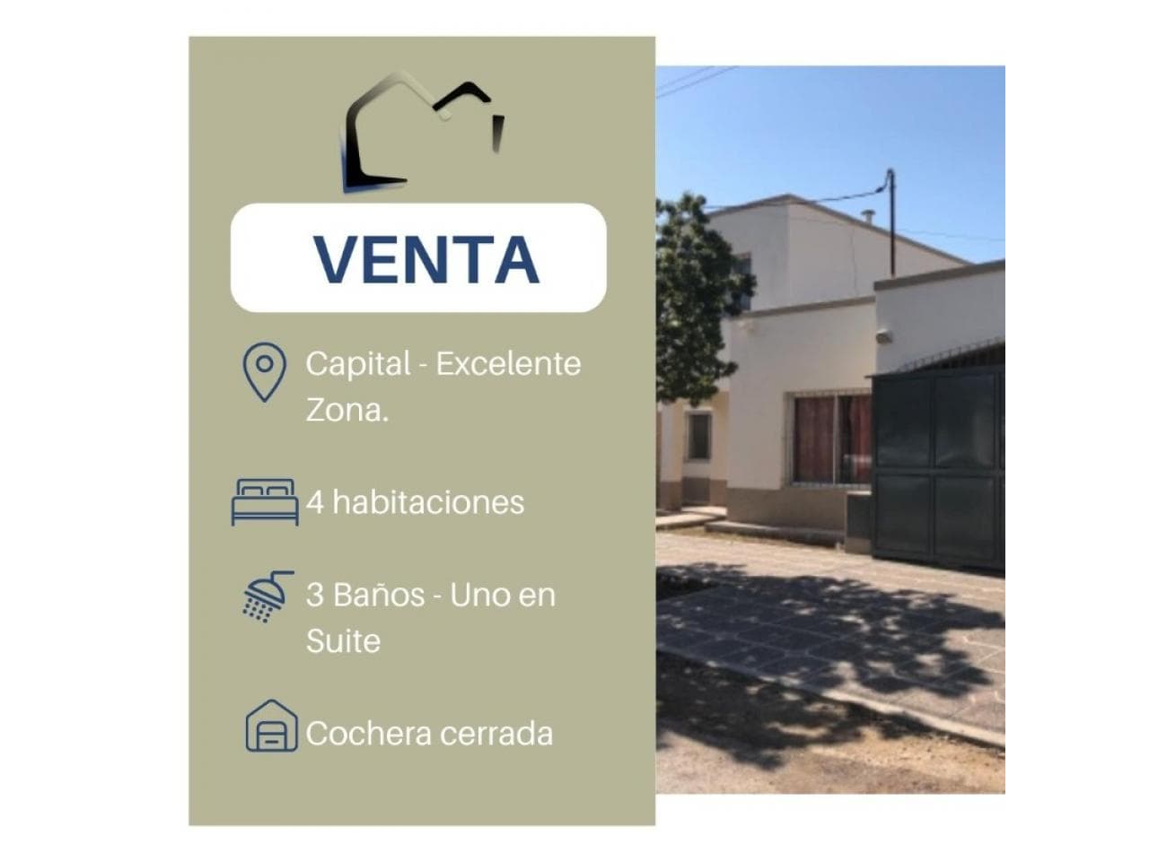Hermosa Casa  En Vta Oportunidad. Capital