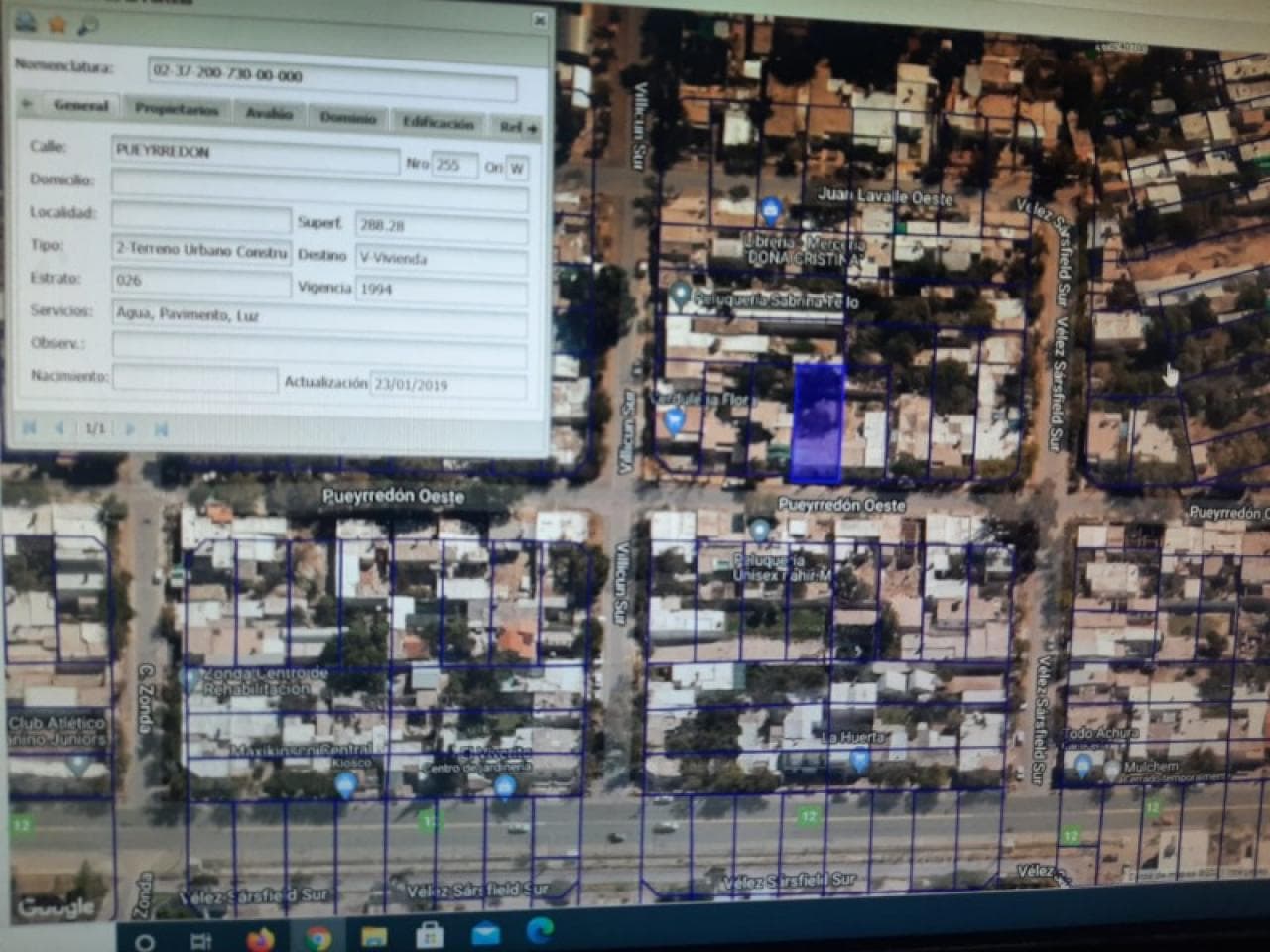 Vendo Lote Rivadavia-acepto Ofertas- Listo Para Escriturar- Recibo Permuta- Cuenta Con Todos Los Servicios.