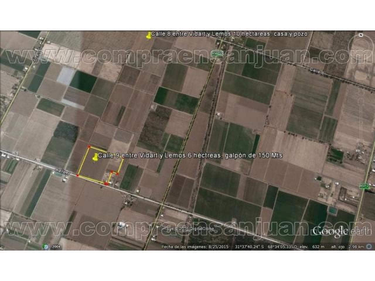 Finca Pocito 6hs C/galpón 150m²