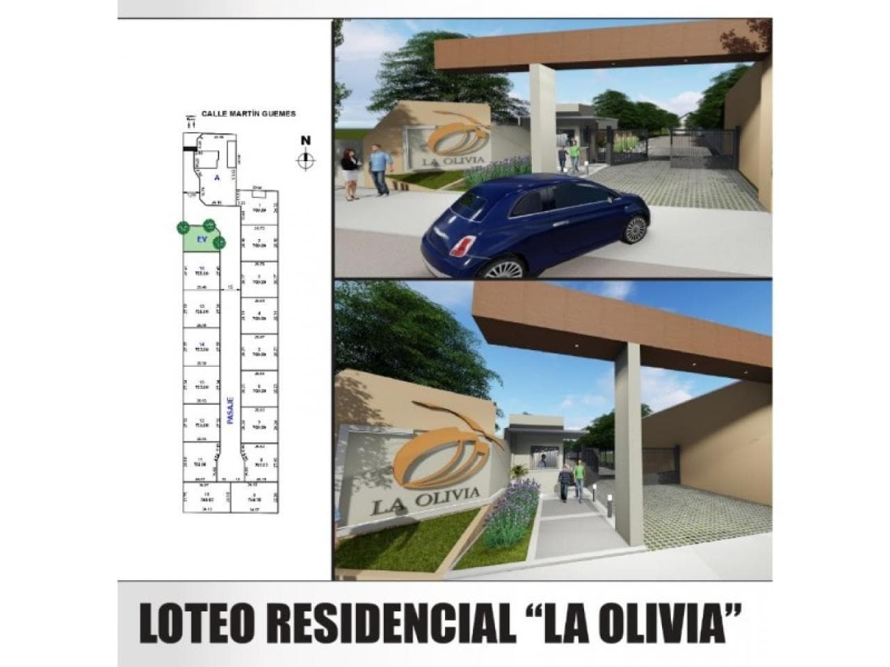 Venta. B°privado "la Olivia" Lotes De 700mt2.ñ