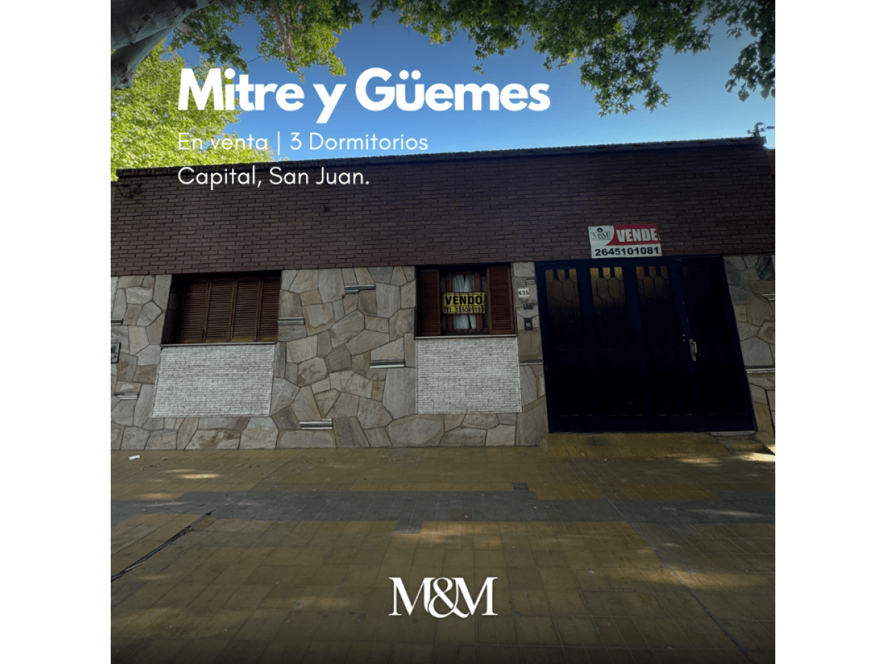 ⚫️ Venta Casa 3 Dormitorios | Mitre Y Güemes | Capital