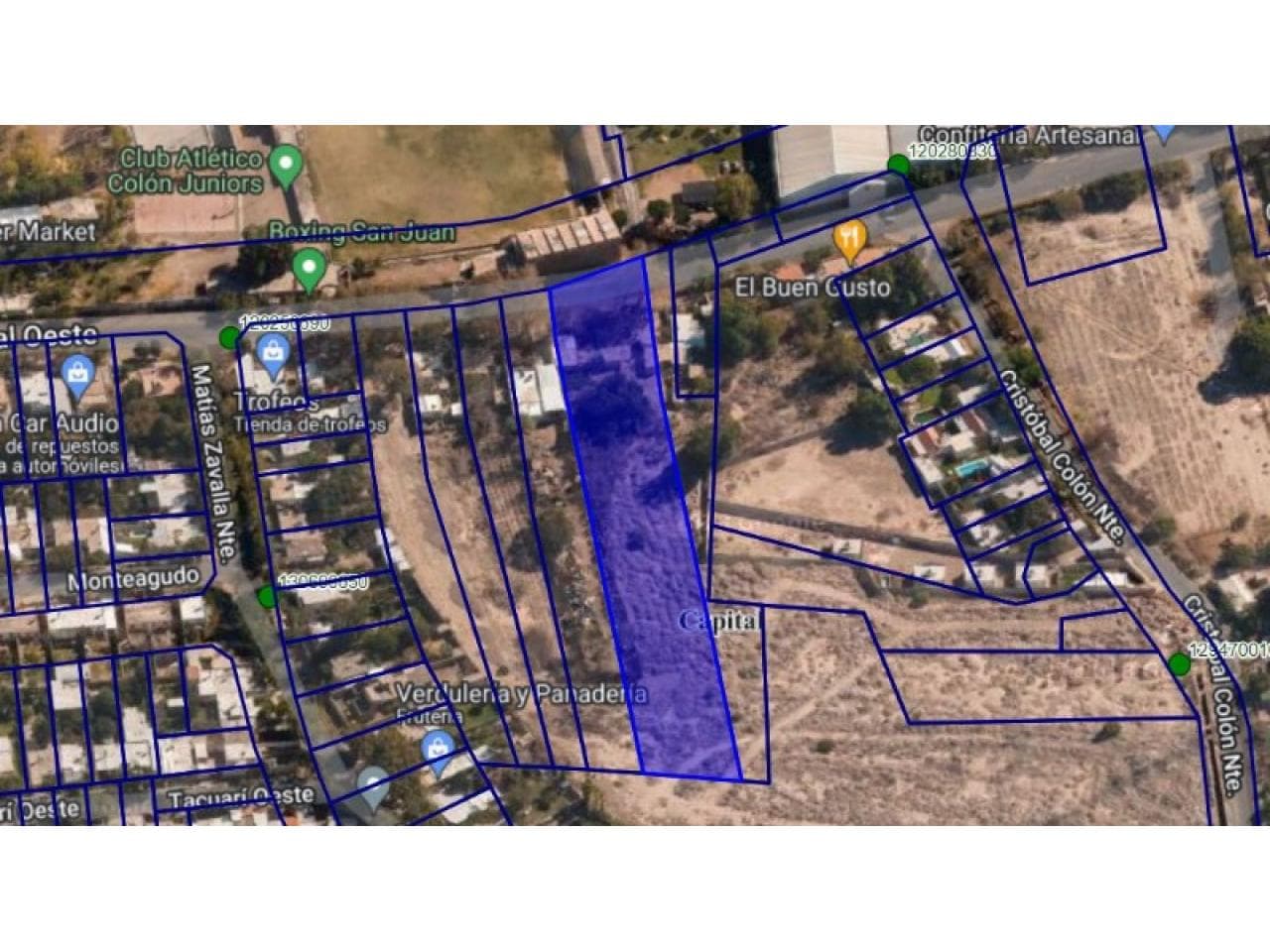 Venta. Lote De 3881 M2 En Capital