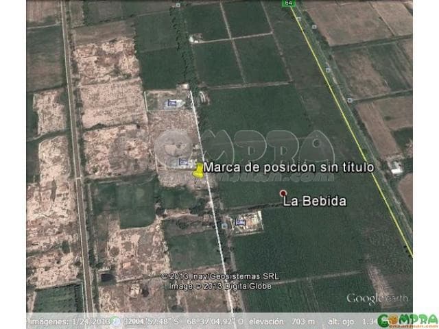 Se Vende Amplio Lote En Rivadavia, Sobre Calle Pellegrini, 5200 M2