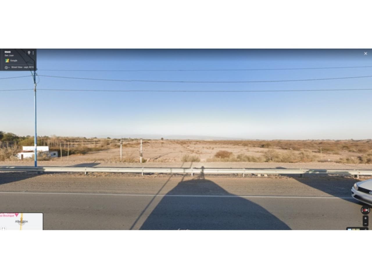 Espacio Publicitario Ingreso Albardon Ruta 40 -ideal Mineria/turismo-