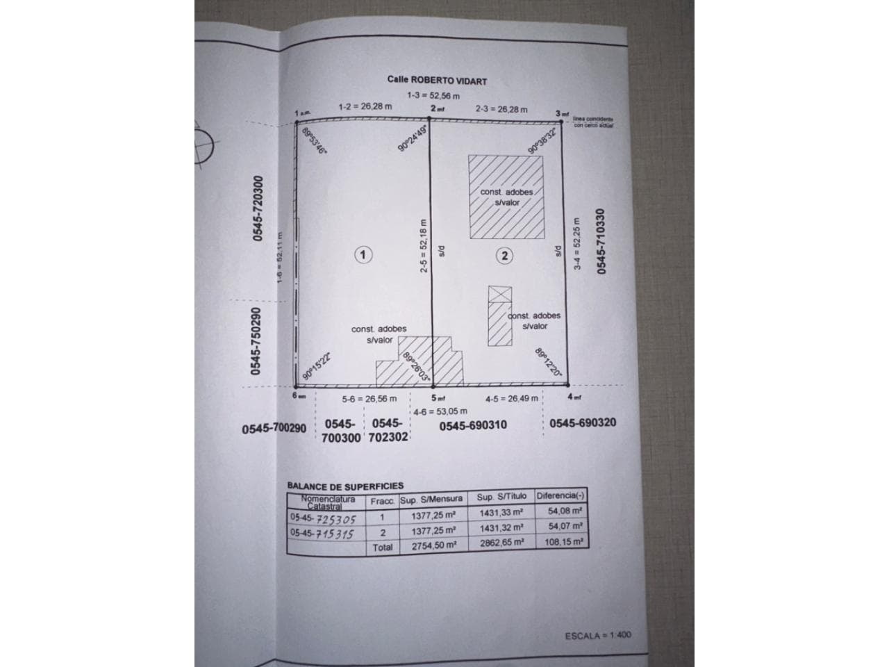Venta. Terreno Excelente Ubicación 100  Metros Plaza Pocito 1377 Metros