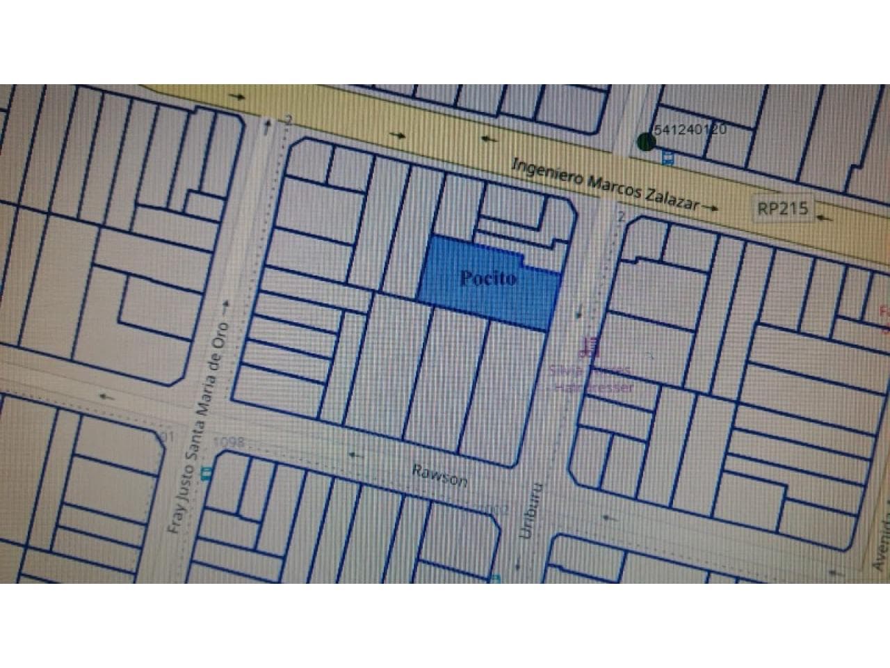Venta. Zona Comercial De Pocito Importante Terreno Valdio 1109m2