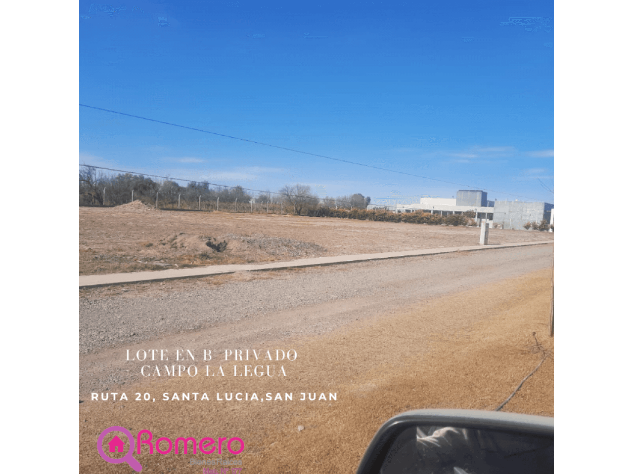 Venta. Lote En Santa Lucia. B° Privado Campo La Legua
