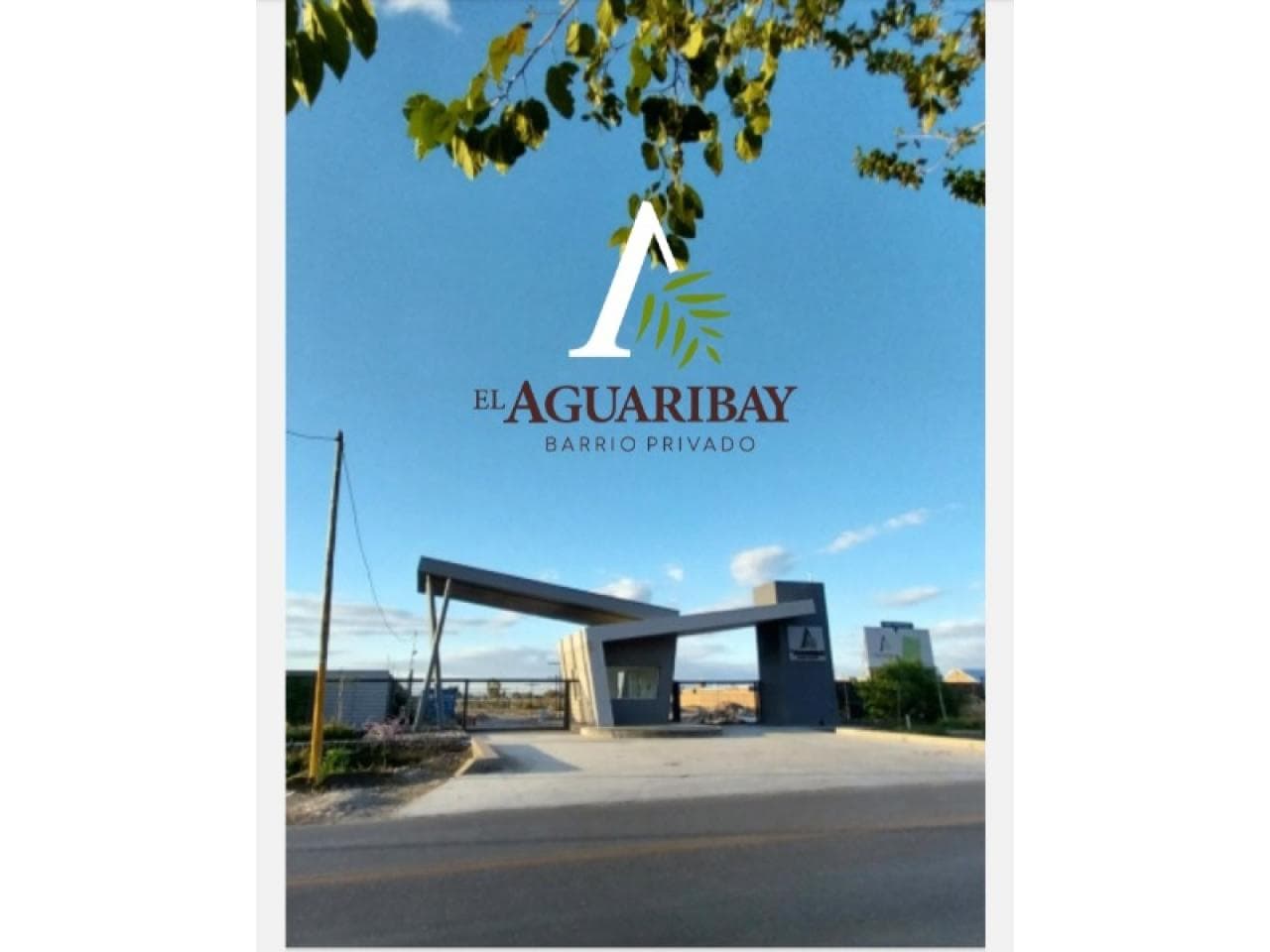 Venta. Lotes De 500 M2 En Barrio Privado " El Aguaribay " U$s 65 El M2