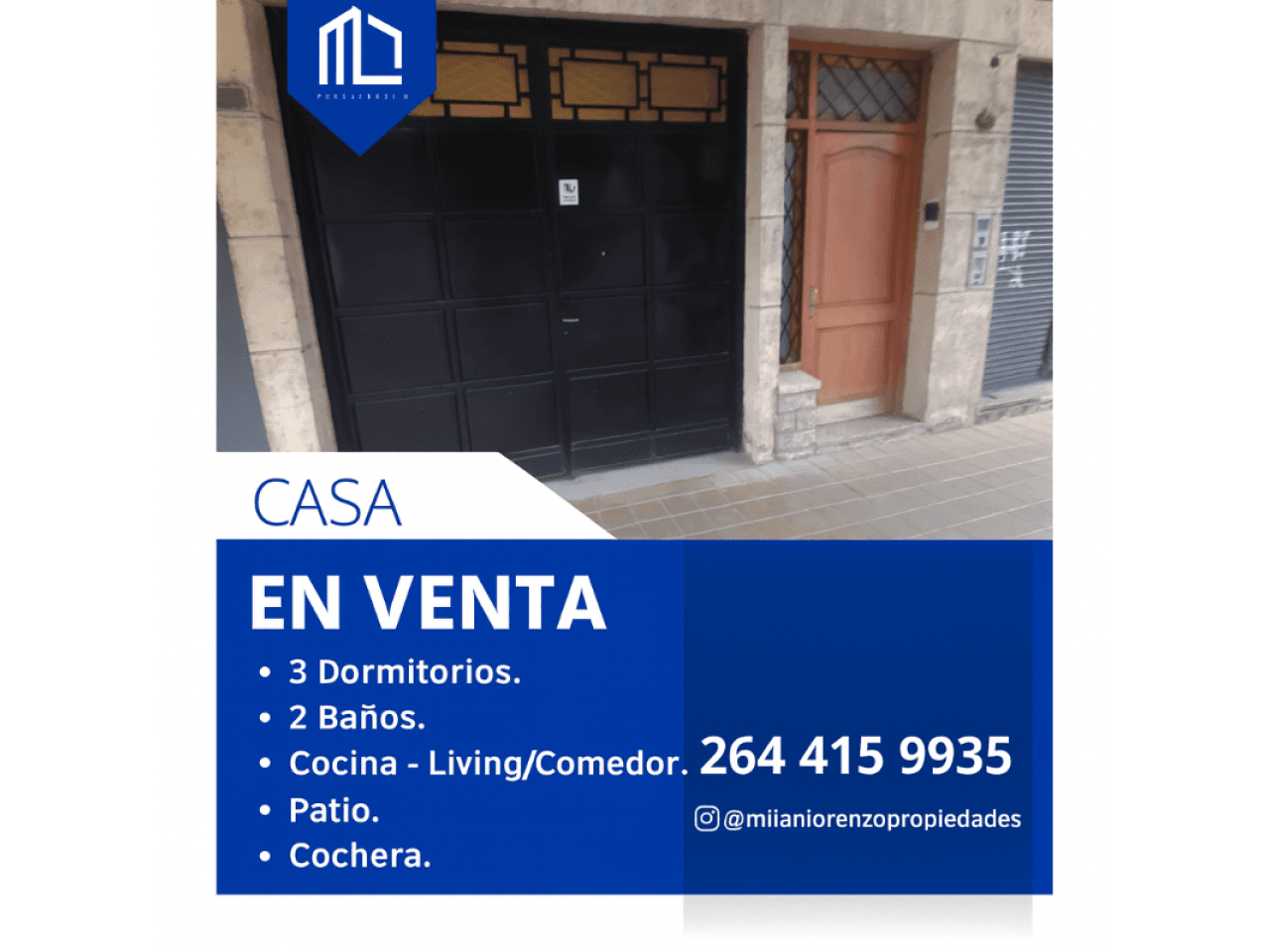 Venta Casa Amoblada En Capital. 3 Dormitorios. Cochera. Centrica