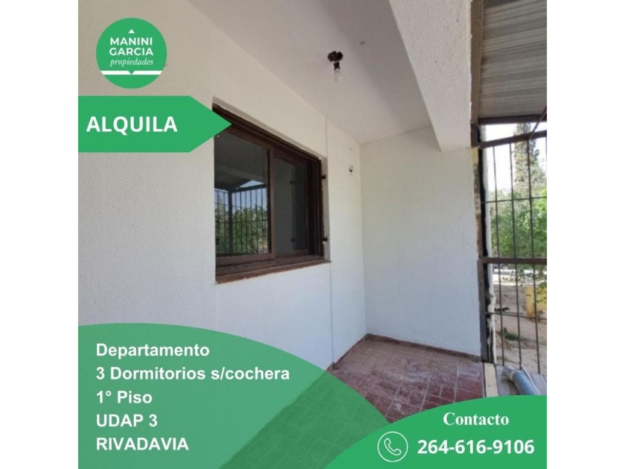 Alquiler-  Udap 3 -departamento 3 Dormitorios - Rivadavia