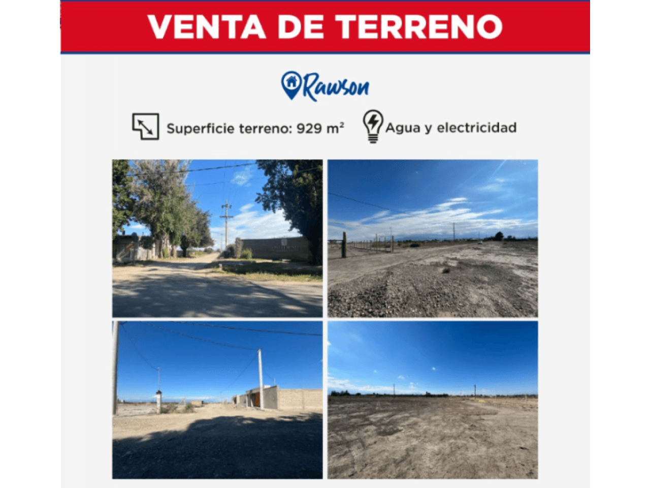 Venta. Terreno Loteo Girons.. 936 Mtrs2. Rawson