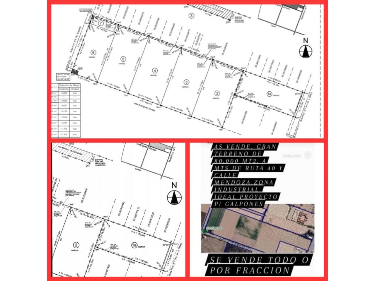 Liquido Ultimos Dos Terrenos En Muy Buena Zona Industrial, A Mts De Calle Mendoza Y Av España. Ideal Transportes, Galpon