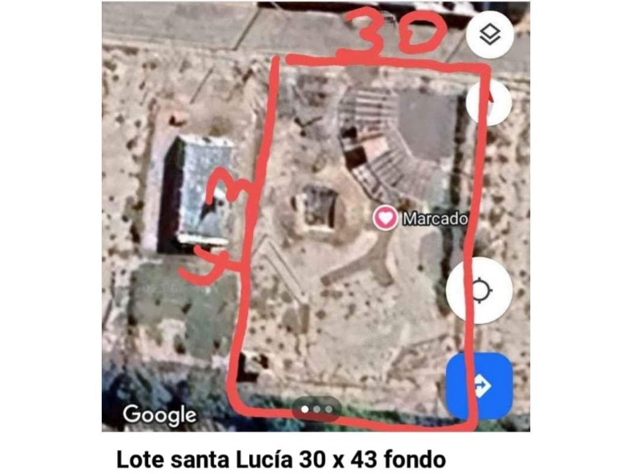 Venta. Lote 30x43 Recibo Hilux