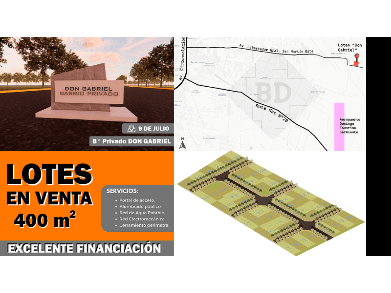 Venta. Lotes Financiados Oportunidad. 9 De Julio