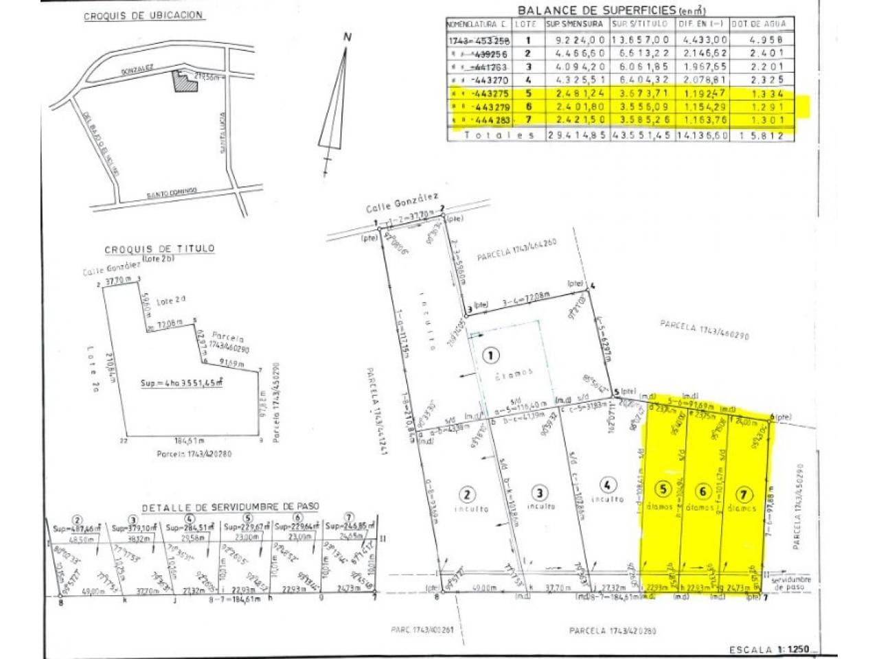Venta De Lotes De 2450 M2 Cada Uno, Con Luz, Agua, Cloaca En Rodeo