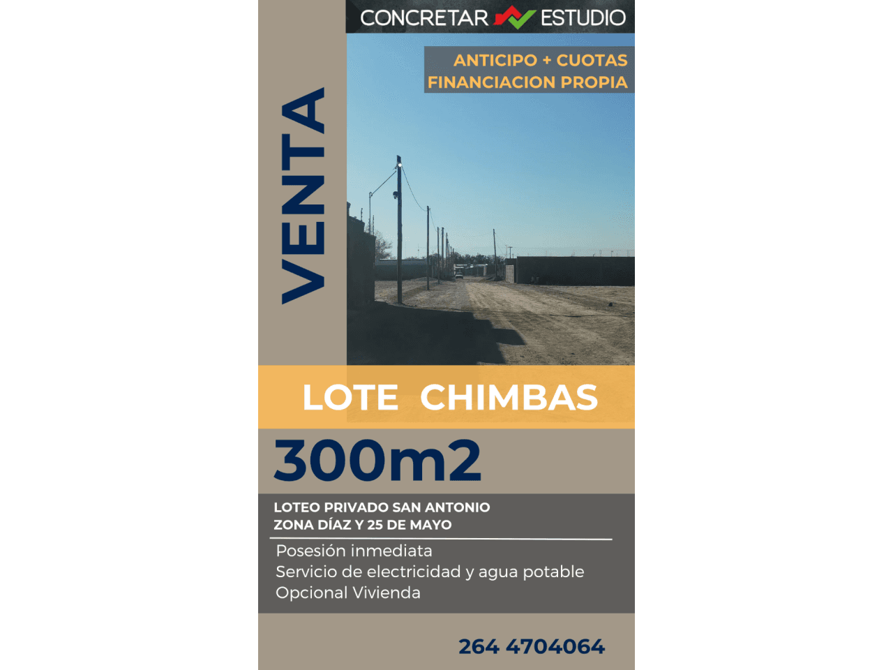 Venta. Lotes De 300m2 - 👌posesión Inmediata Y Financiación