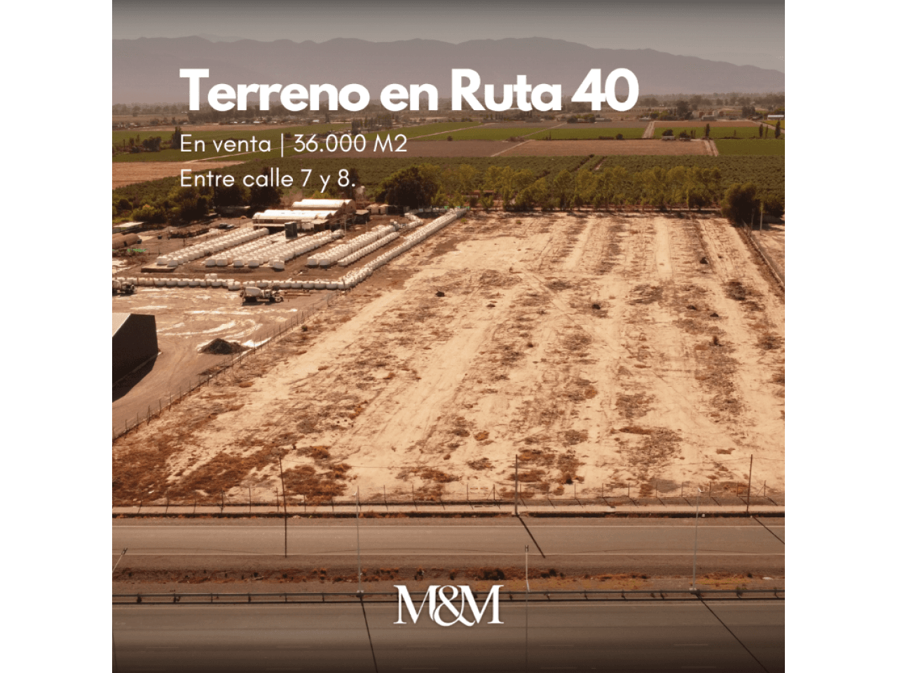⚫️ Venta Terreno 36.000 M2 | Ruta 40 Entre 7 Y 8 | Pocito