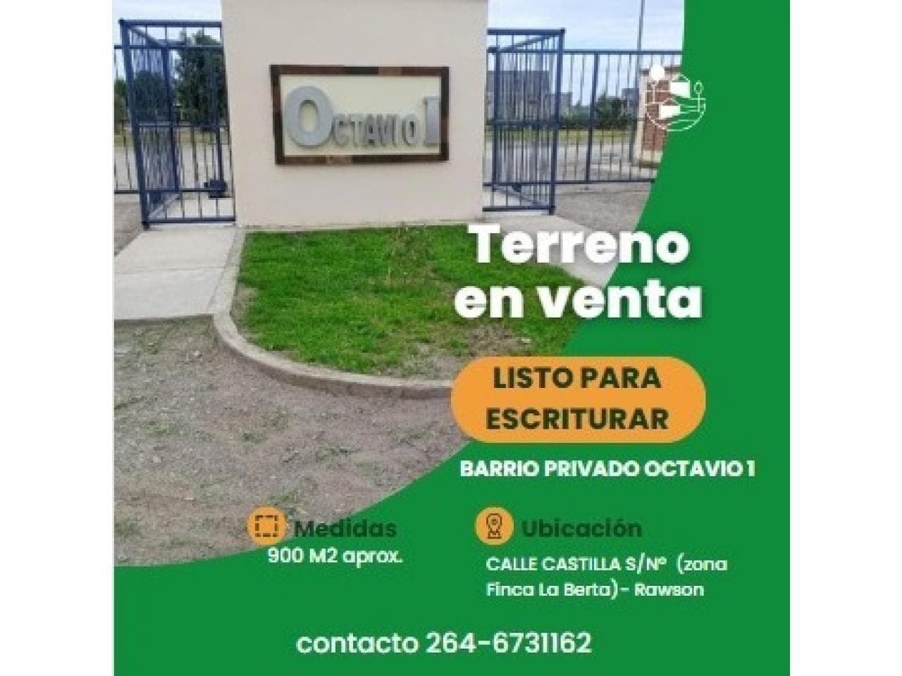 Venta De Lote Listo Para Escriturar. Rawson