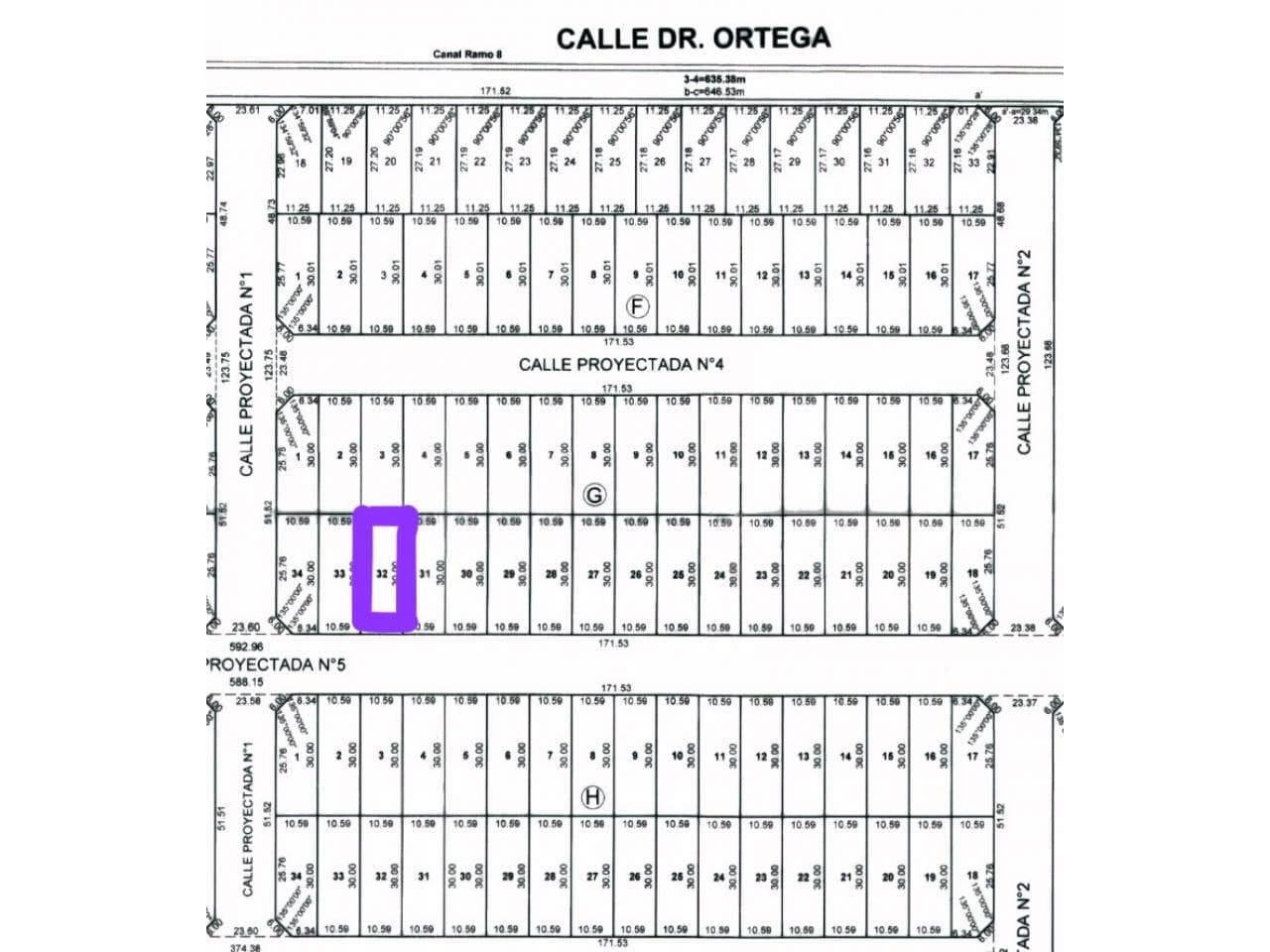 Particular Vende Lote 300 M2, Entre Calle Meglioli Y Ortega. Barrio El Horizonte
