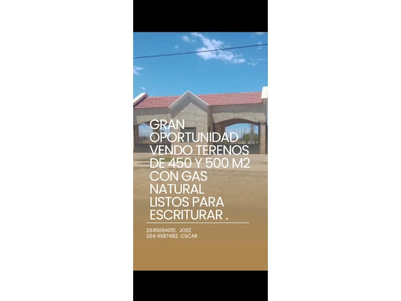 Gran Oportunidad , Escuchamos Tu Propuesta  Vendemos Los Ultimos Terrenos  En Santa Lucia Listos Para Escriturar