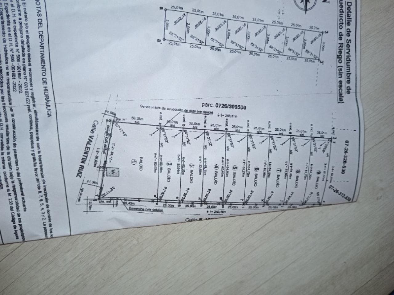 Vendo Ultimos 4 Lotes De 2025m2 En Ullum Ruta 60 Y Vidart  Frente A La Municipalidad Y La Comisaria. Ullum