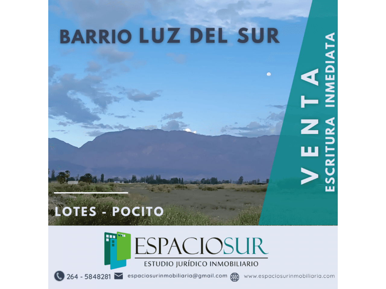 Lote En Barrio Privado. Excelente Vista A La Montaña