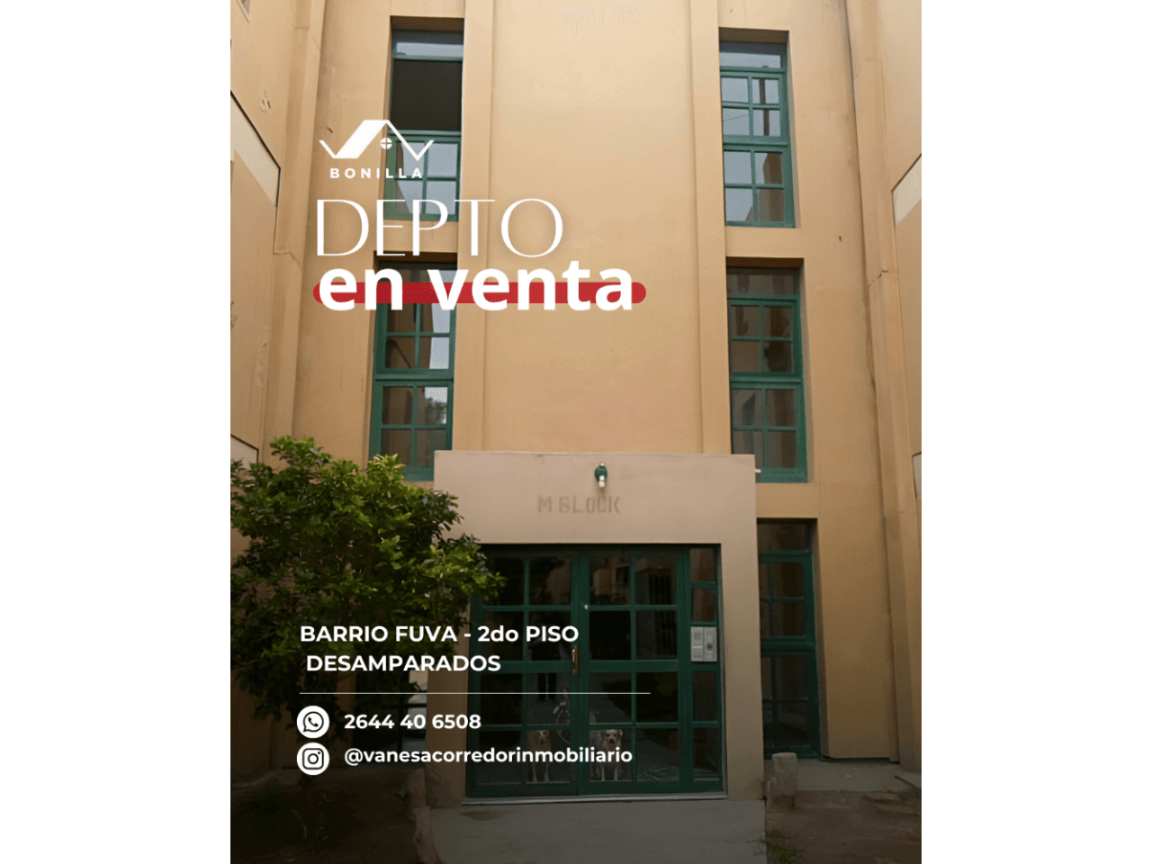 Venta. Depto En Bº Fuva 2do Piso - Desamparados