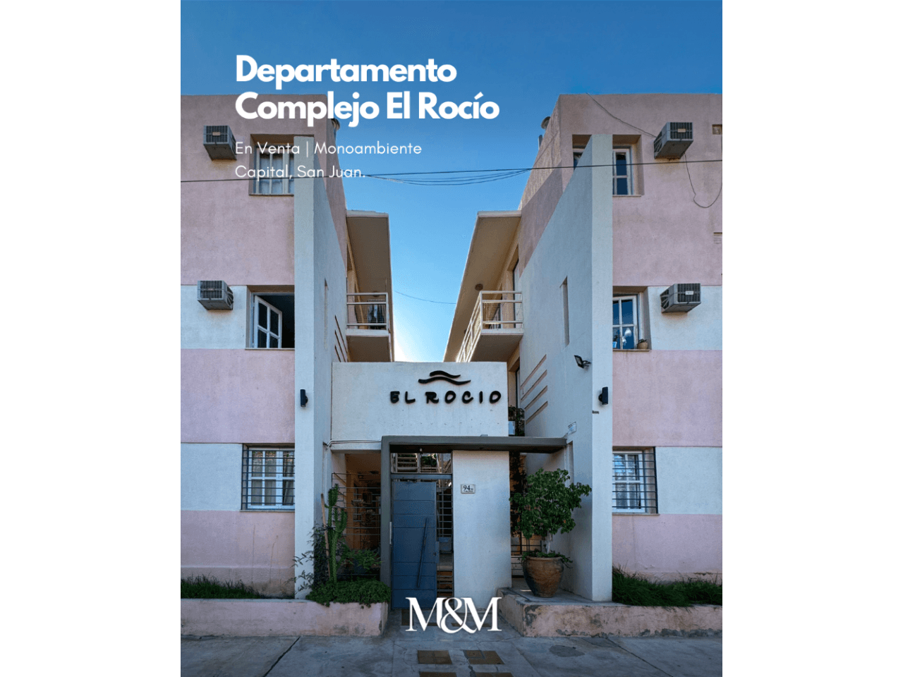 ⚫️ Venta Monoambiente Semi-amoblado | Complejo El Rocío | Capital