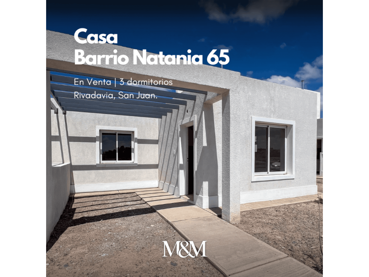 ⚫️ Venta Casa 2 Dormitorios | Barrio Natania 65 | Rivadavia