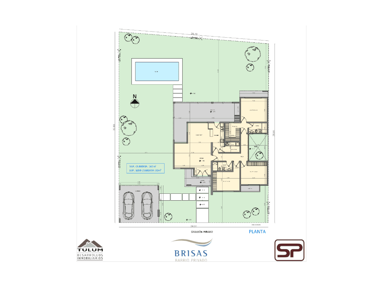 Venta - Casa De Categoria 3 Dormitorios Barrio Privado Brisas - Santa Lucia - Confort Y Exclusividad