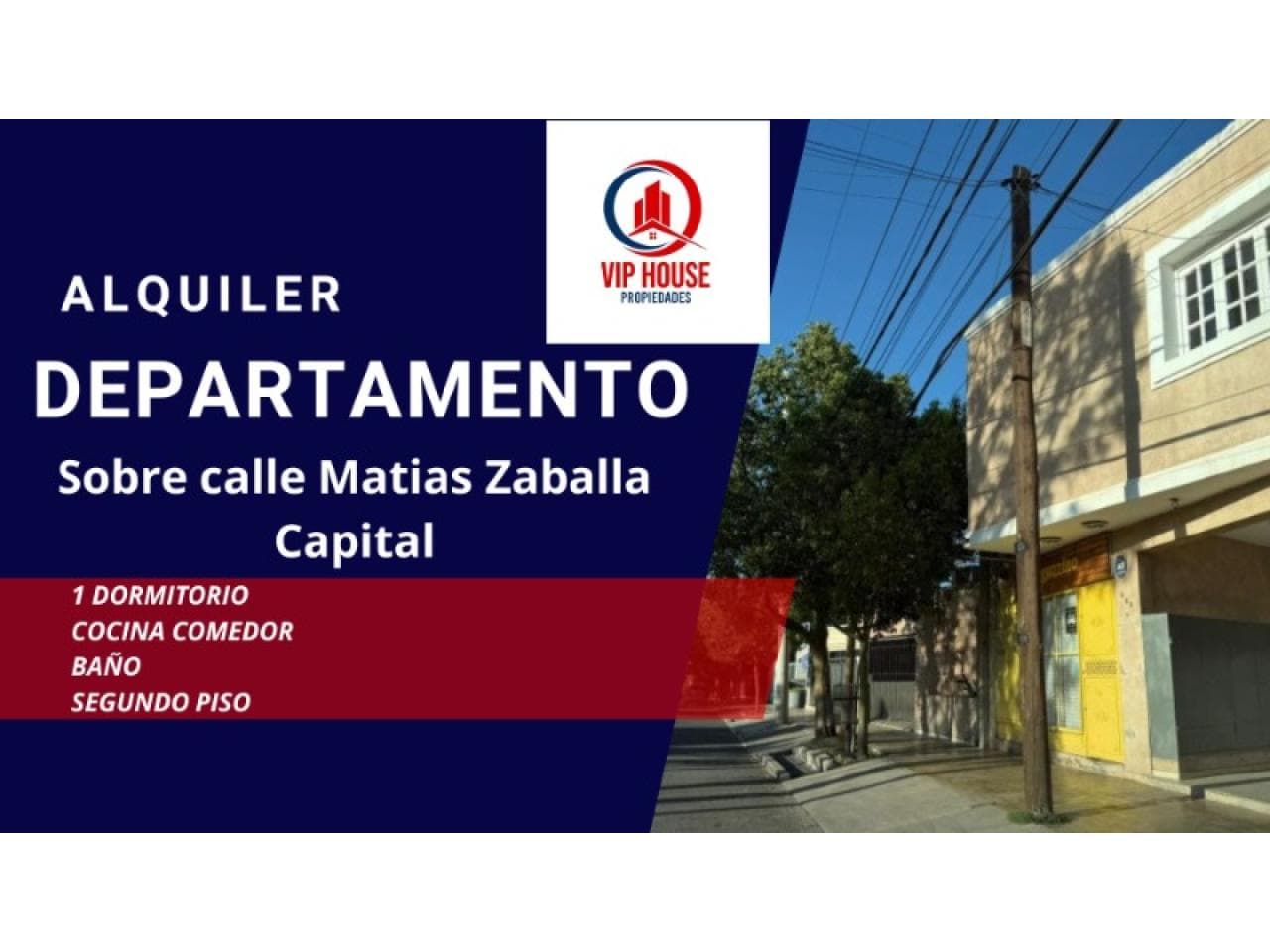 Alquiler. Departamento Un Dormitorio. Capital. Hermoso