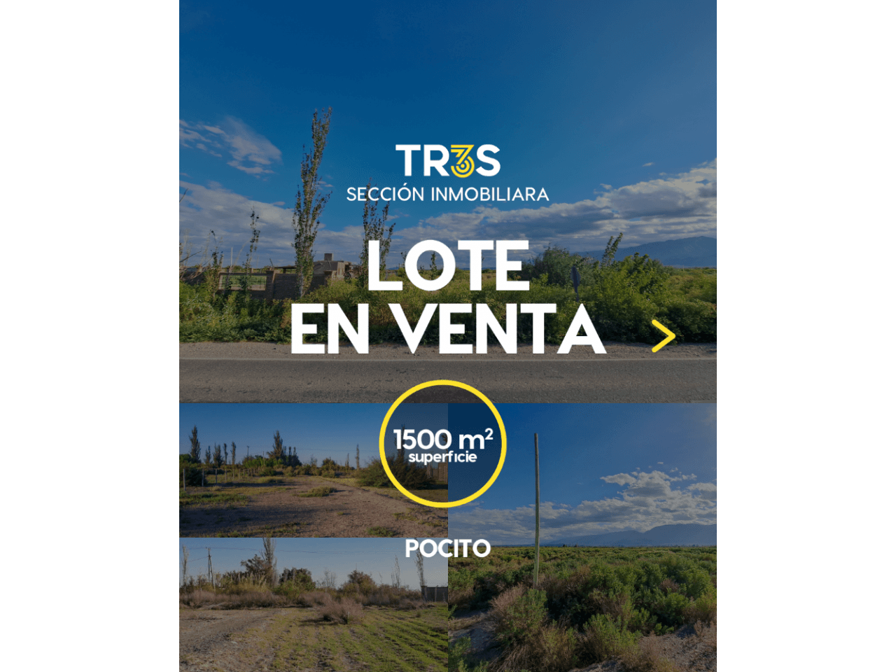 Venta De Excelente Terreno En Pocito