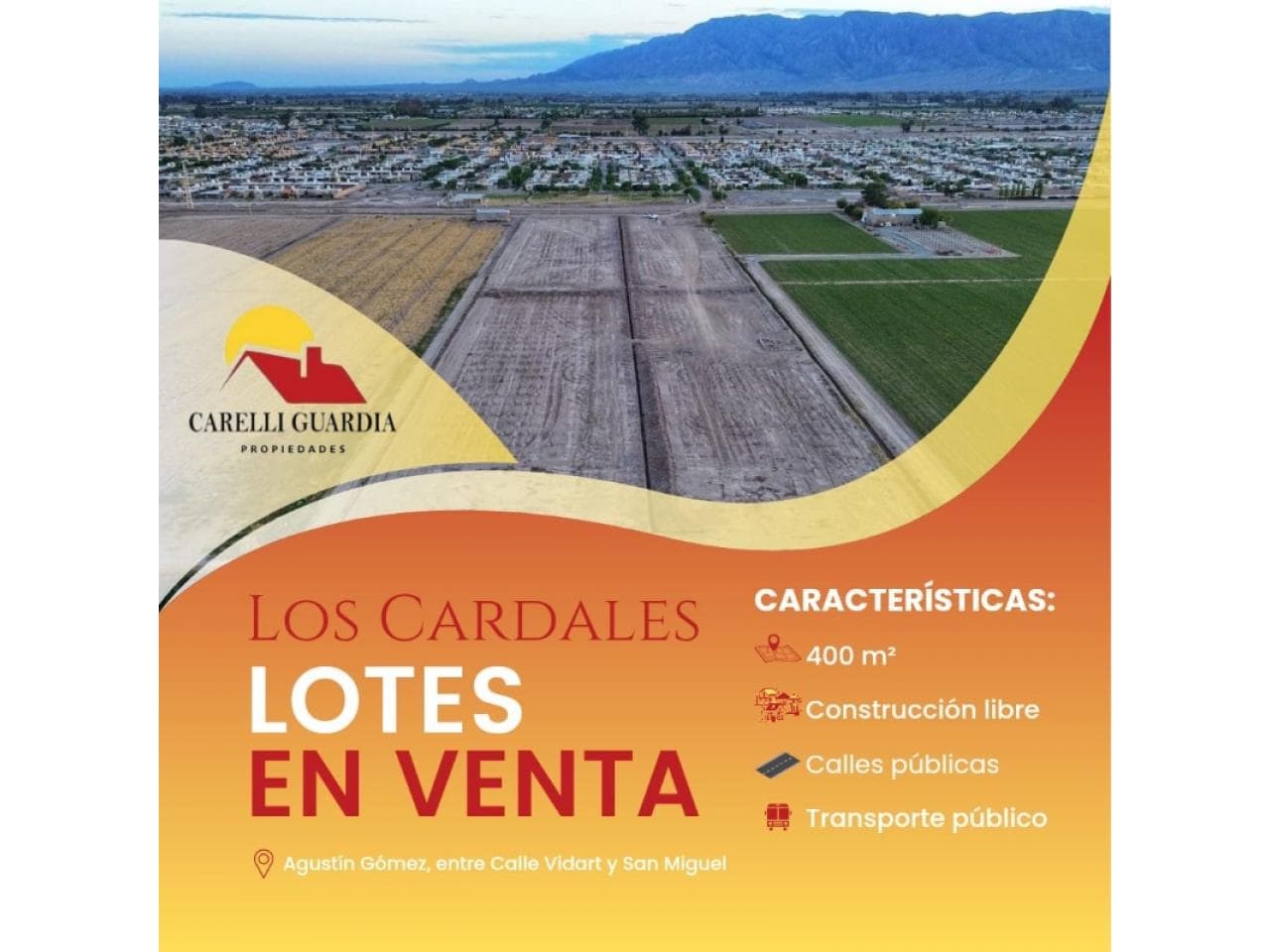 Venta. Loteo Los Cardales. Rawson