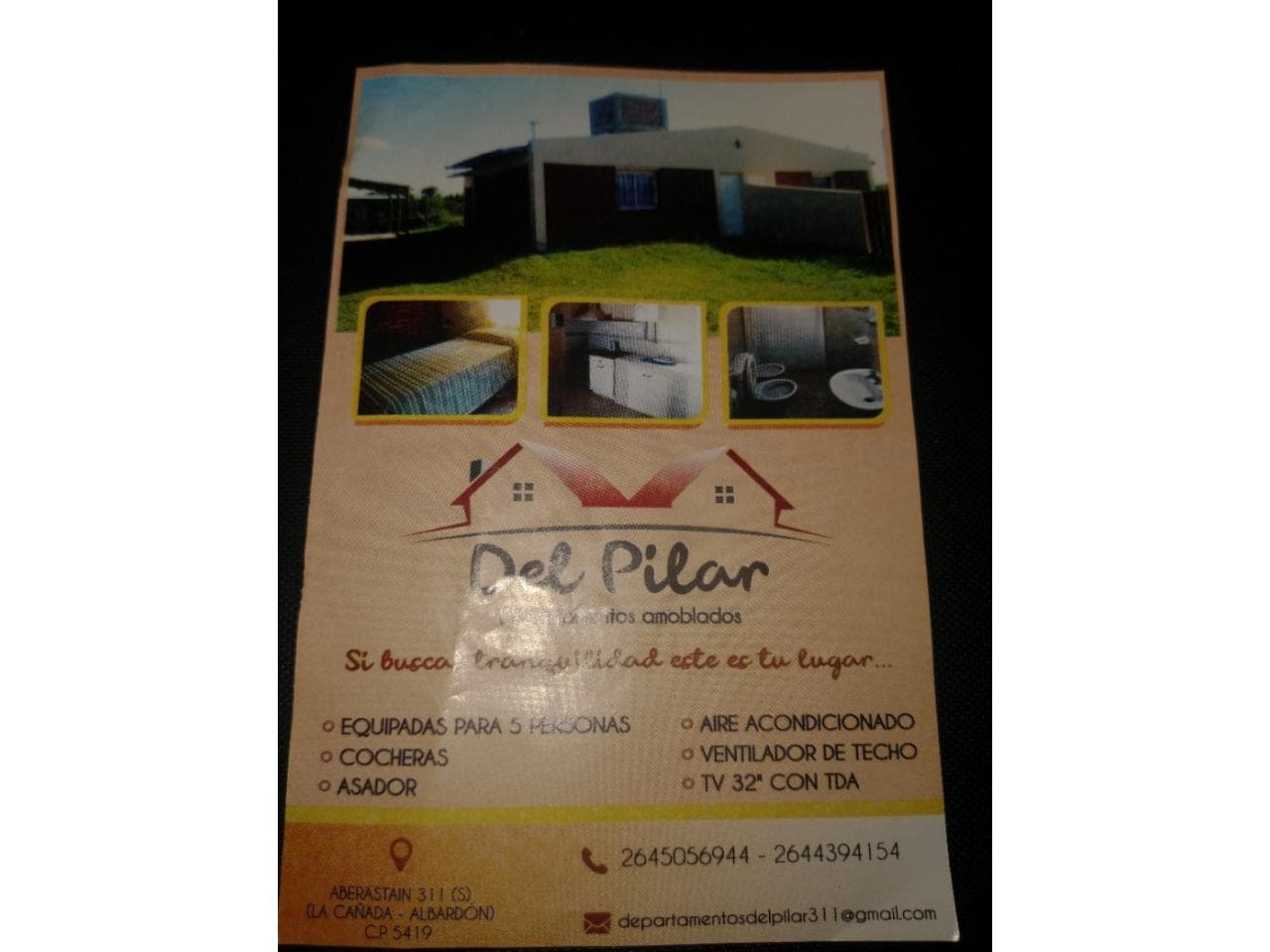 Alquilo 2 Departamentos Amoblados. Totalmente Equipados Para 6 Personas Cada Uno. Cochera. Wifi. Tda. Pileta De Natación