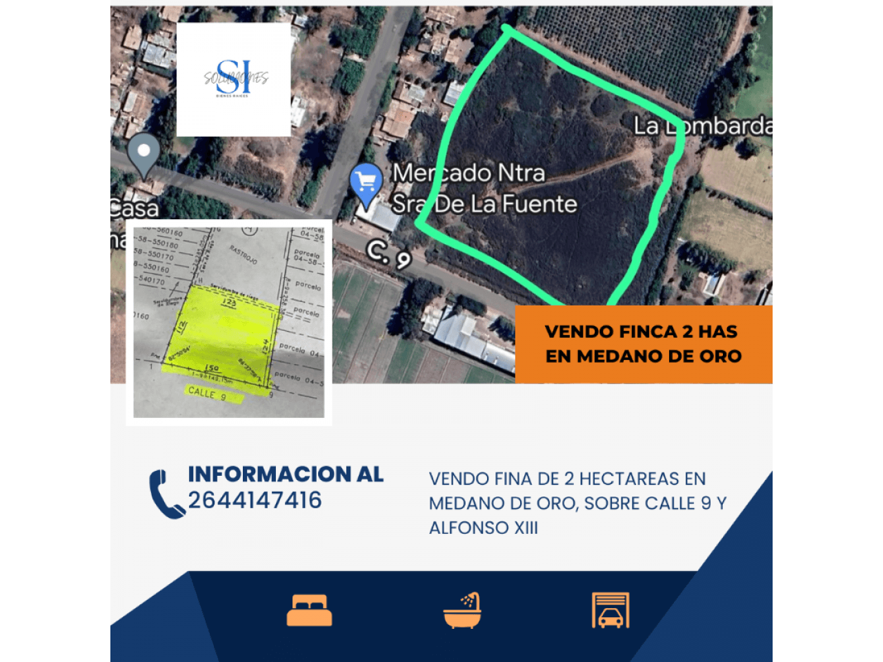 Venta. Lotes En Medano De Oro 2 Has  Calle 9 Y Alfonso 13. Rawson