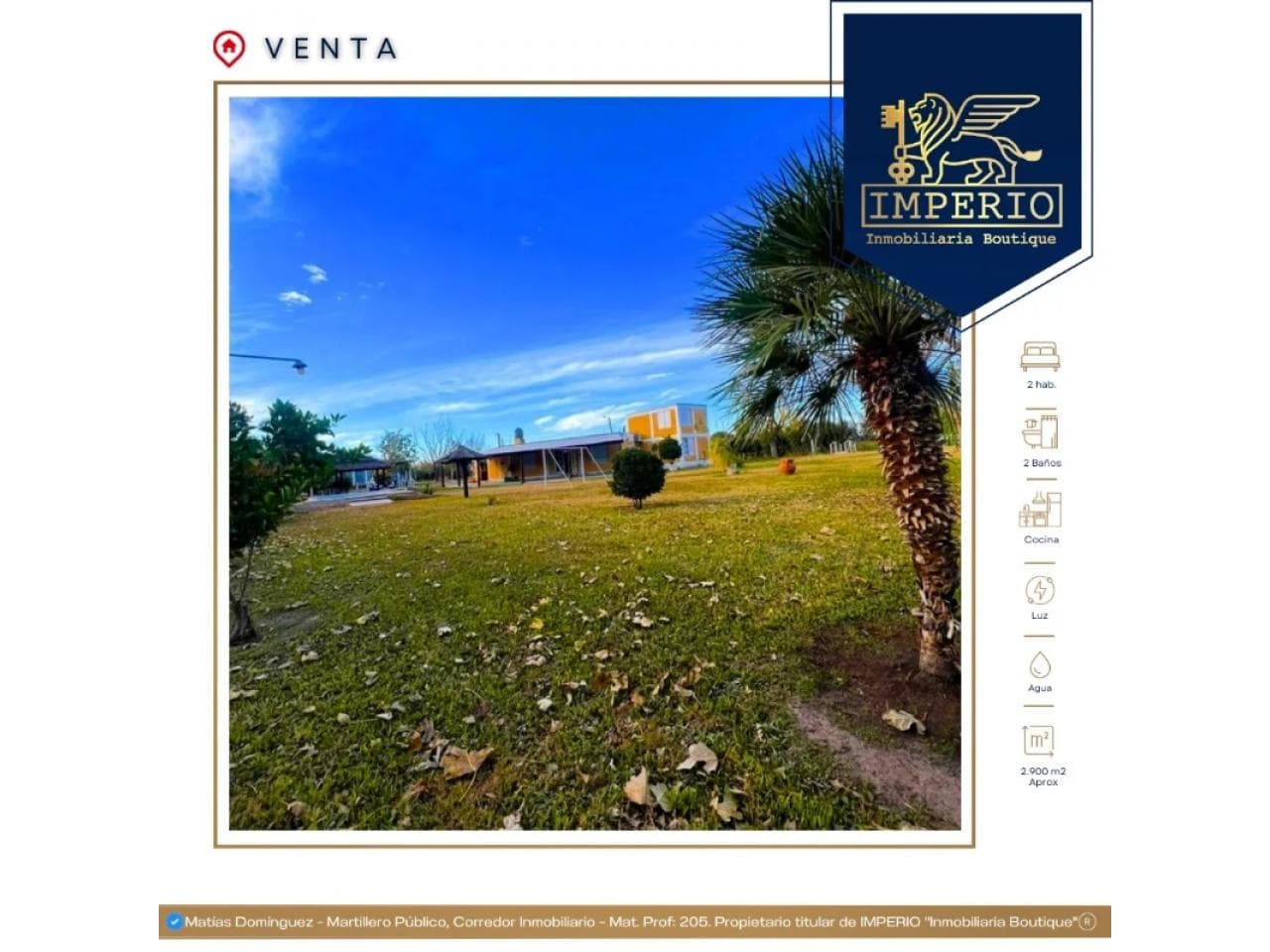 Venta. Imperio Inmobiliaria Boutique Vende En Pocito