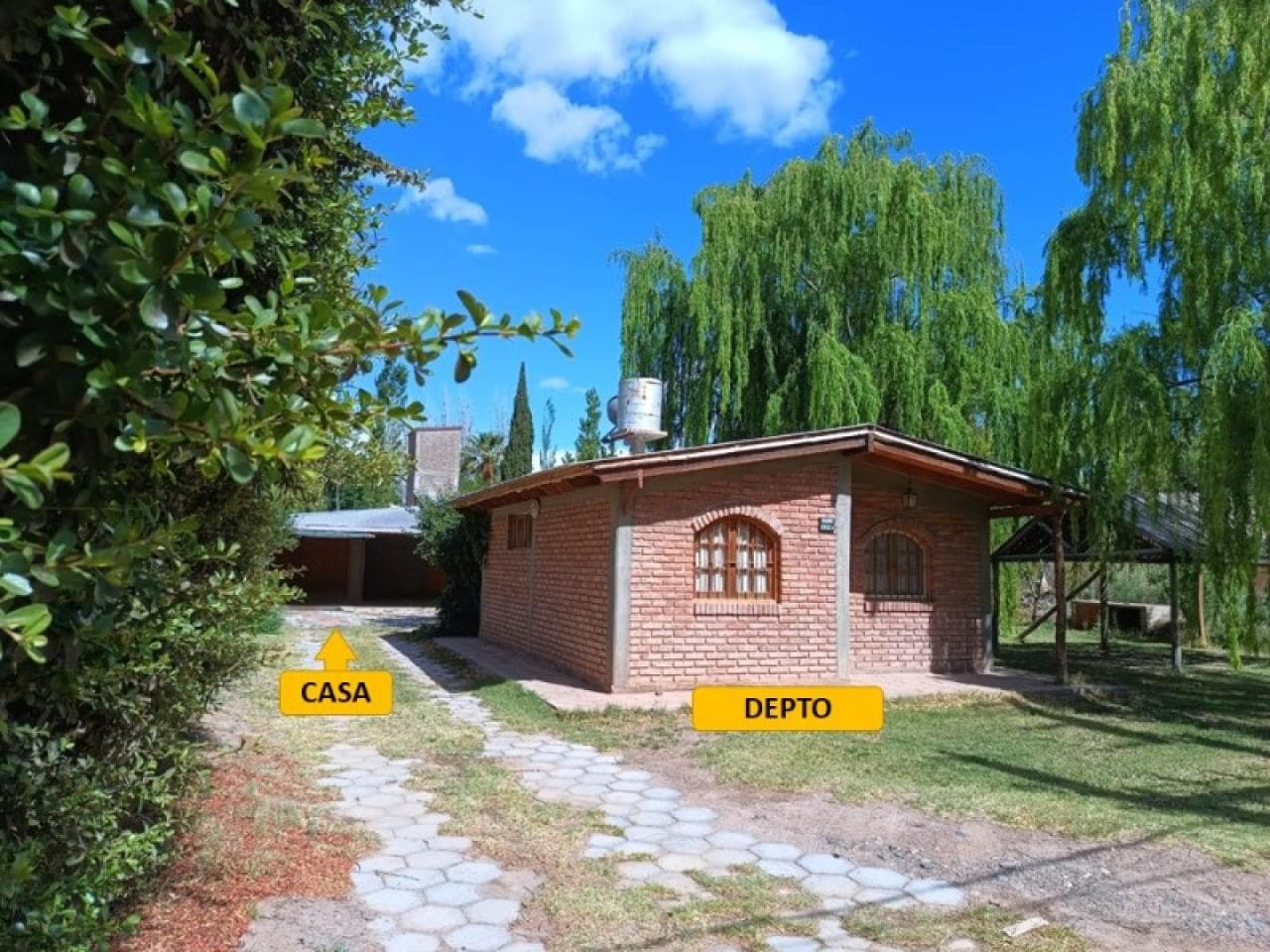 Vendo Casa + Depto En Barreal (escucho Ofertas)