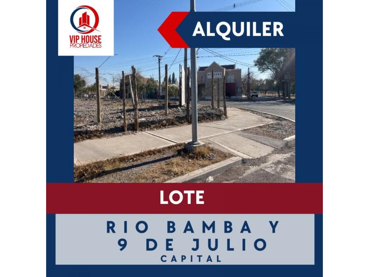 Alquiler De Terreno Esquina En 9 De Julio Y Riobamba.  Consultanos Los Valores De Cada Fraccion O El Total