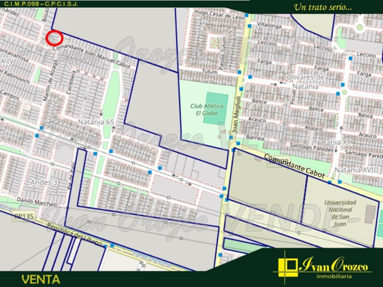 Red Inmobiliaria Ivan Orozco - Vende... Terreno En Nuevo Loteo Natania 65, Rivadavia