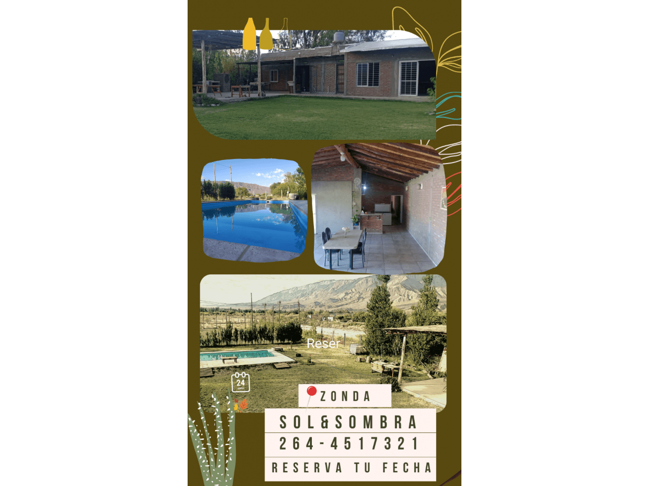 Cabaña Y Salon De Eventos Sol&sombra